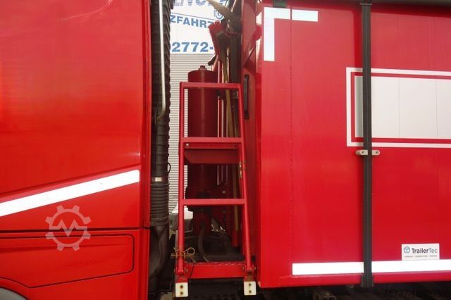 Tipper truck VOLVO FH 550 Kipper + Heuser Kipper AH