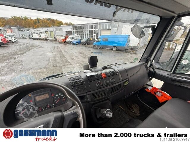 Kipper LKW Iveco EuroCargo ML160E28K 4x2, Kran Hiab 099E-3 HiDuo,