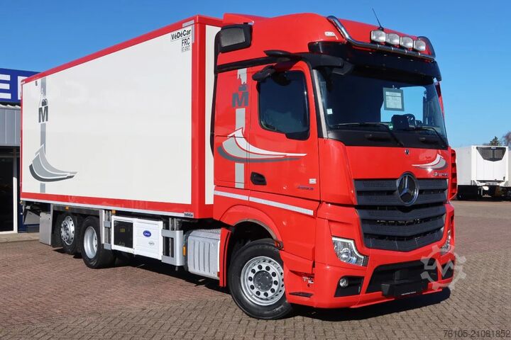 Kühl-/Tiefkühltransport Mercedes-Benz Actros 2653 2653 LL Koel/Vries. Cherau Aanhange...