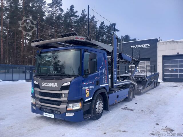 Autotransporter LKW SCANIA P450 + LOHR WXS K2SE