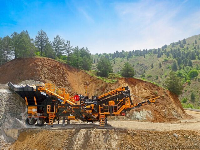 Brechanlage/Mobile Brechanlage FABO Crushing Equipment Mobile Impact Crusher PRO-90