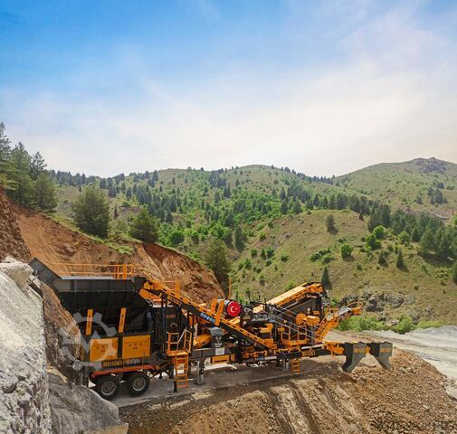 Brechanlage/Mobile Brechanlage FABO Crushing Equipment Mobile Impact Crusher PRO-90