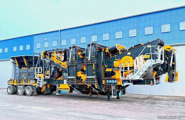 Brechanlage/Mobile Brechanlage FABO Crushing Equipment Mobile Impact Crusher PRO-90