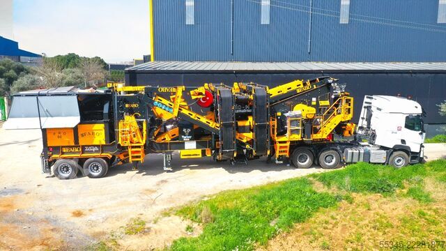 Brechanlage/Mobile Brechanlage FABO Crushing Equipment Mobile Impact Crusher PRO-90