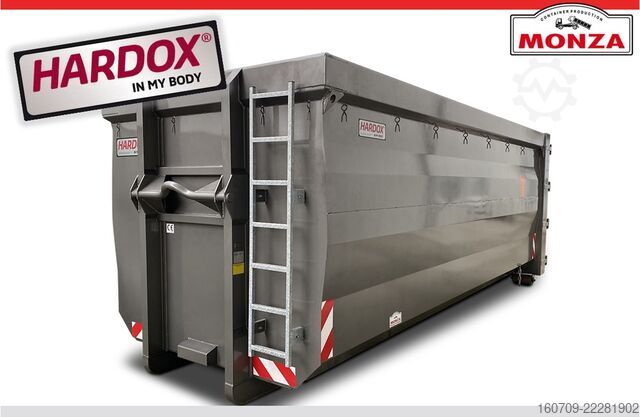 Roll-off container Monza 30,5 m³ - HARDOX - Doppelflügeltür