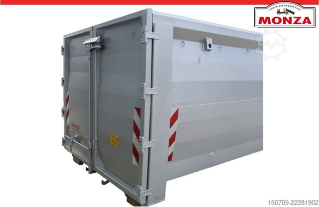Roll-off container Monza 30,5 m³ - HARDOX - Doppelflügeltür