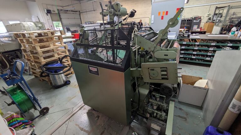 Hot foil stamping and die-cutting machine Kluge EHD