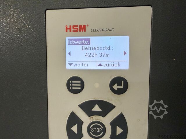 Bale press HSM V-Press 860 Plus