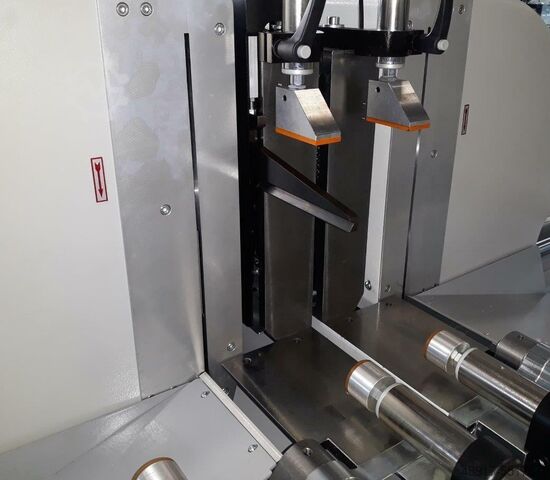 Double head sawing machine FOM INDUSTRIE BLITZ ALVA 500 A 5m
