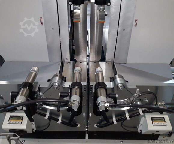 Double head sawing machine FOM INDUSTRIE BLITZ ALVA 500 A 5m
