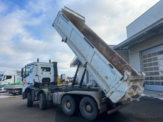 Dreiseitenkipper LKW MERCEDES-BENZ AROCS 4145, 8X4 MEILLER-KIPPER, EURO 6, BORDMATIK