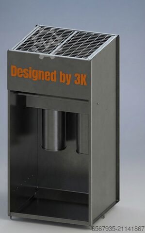 Offene Spritzwand für Kabinen 3K Power of powder Nanos2600