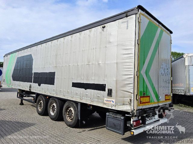 Open semitrailer with tarp Schmitz Cargobull Curtainsider Mega Getränke