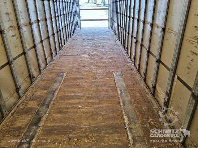 Open semitrailer with tarp Schmitz Cargobull Curtainsider Mega Getränke