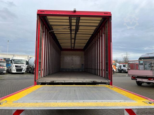 Flatbed truck with tarp MERCEDES-BENZ Antos 2540 L 6x2 Pritsche LBW