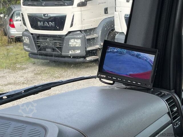 Flatbed truck with tarp MERCEDES-BENZ Antos 2540 L 6x2 Pritsche LBW