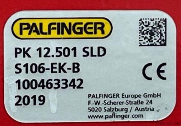 Kipper LKW MAN TG-M 18.290 4x2 2-Achs Kipper Kran Palf. PK 12.5