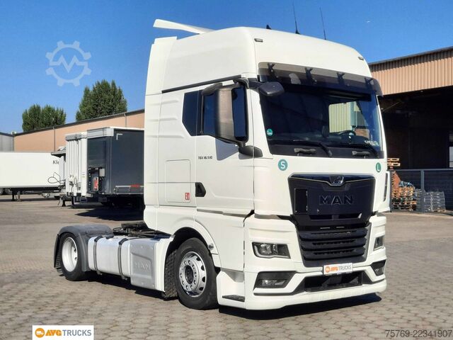 Volume tractor unit MAN 18.510 TGX GX Retarder Standklima 2 x Tank