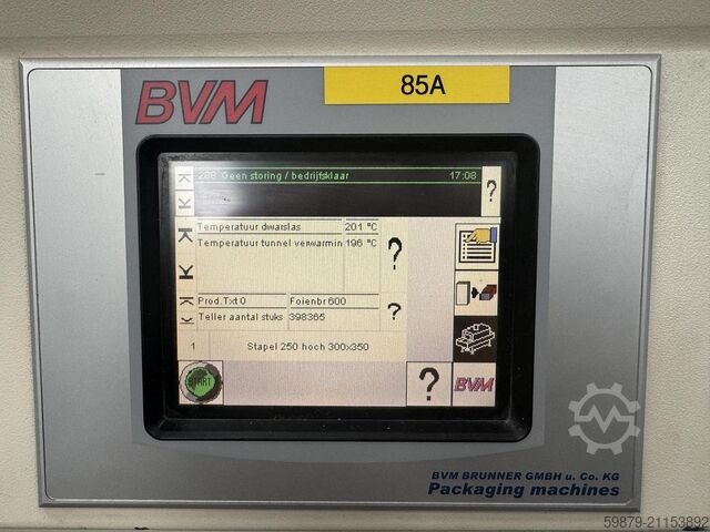 BVM Folieneinschweißmaschine BMS 6030 W (2007) BVM BMS 6030 W