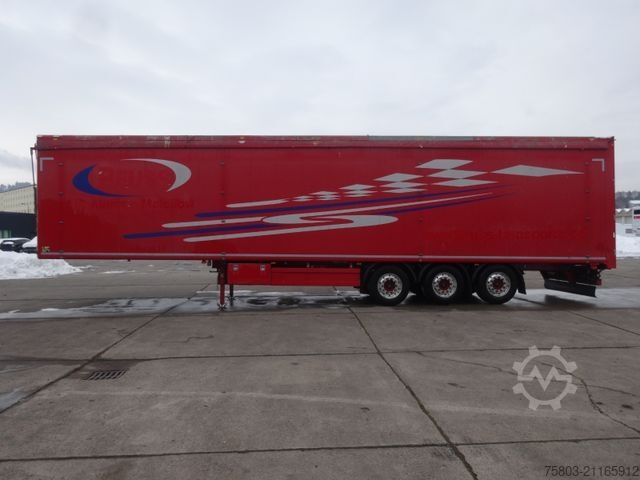 Auflieger mit Walkingfloor KRAKER CF-ZL 200 92m³ Fernbedienung 10mm Liftachse