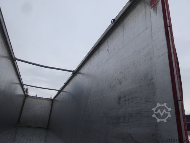 Auflieger mit Walkingfloor KRAKER CF-ZL 200 92m³ Fernbedienung 10mm Liftachse