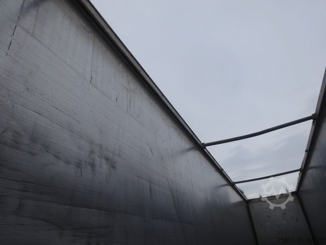 Auflieger mit Walkingfloor KRAKER CF-ZL 200 92m³ Fernbedienung 10mm Liftachse