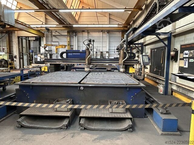 CNC Portal Plasmaschneidmaschine Messer Multitherm 4000