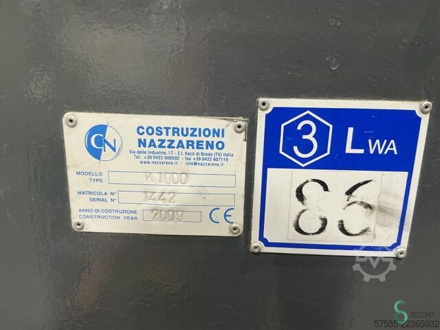 Zerkleinerungsmaschinen  Nazzareno K 1000 2009 Nazzareno K 1000