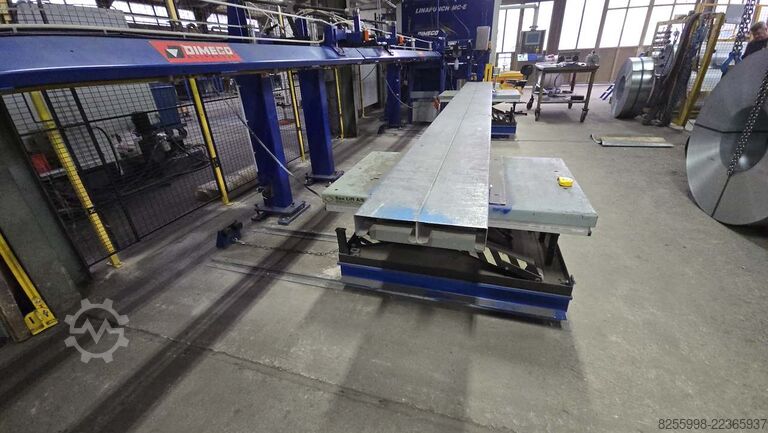 Coil Stanzanlage Stanzlinie Stapelung Dimeco Linapunch MC-F