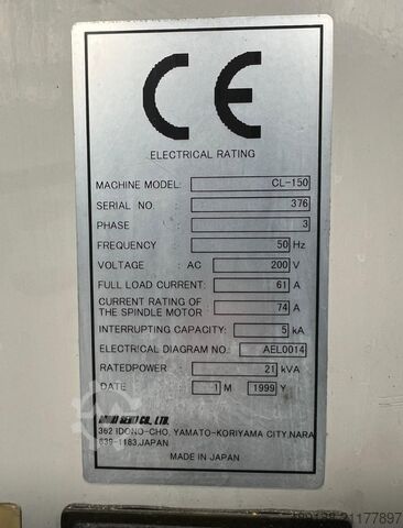 CNC-Drehmaschine Mori Seiki CL 150