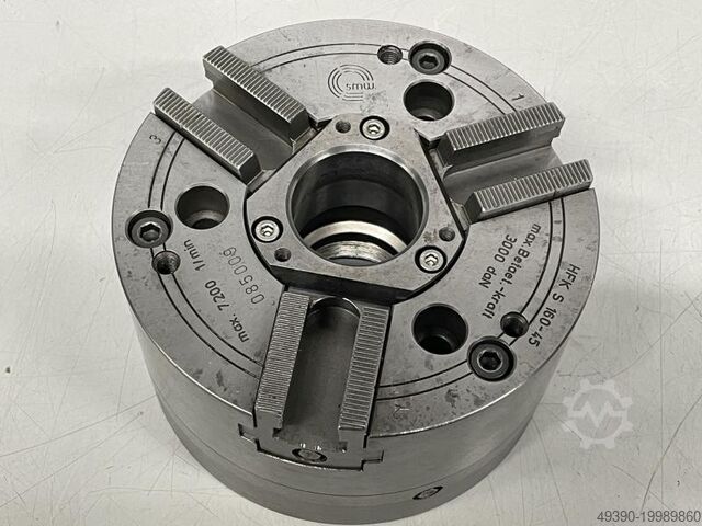 Lathe chuck, power chuck SMW HFK S 160-45