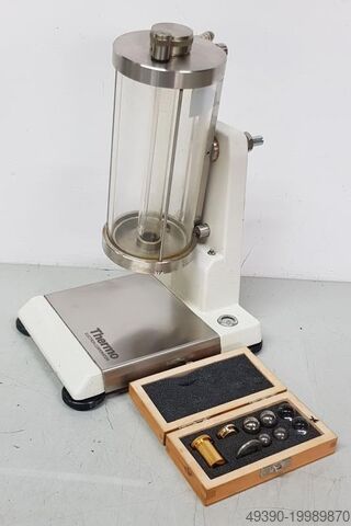 Falling ball viscometer such as Thermo HAAKE type C, Thermo Fisher Scientific THERMO ELECTRON CORPORATION / Thermo Fisher Scient 002-7580