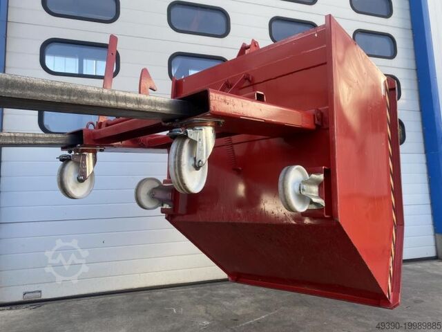 Kippbehälter für Gabelstapler; Spänekübel - Schüttkübel - Klappbehälter, Kippkübel RMS ROTHERM INDUSTRIETECHNIK KK - 125