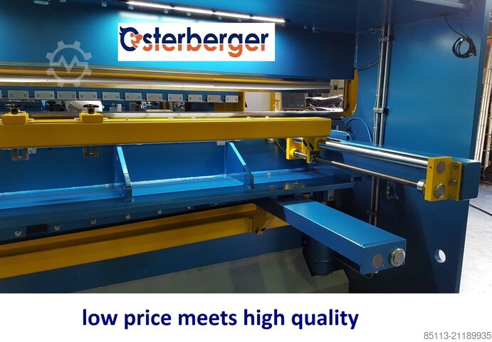 CNC-Abkantpresse und Tafelschere kombi. OSTERBERGER KBA