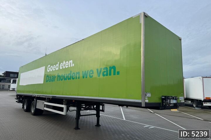 Koffer Van Eck UT-2BI / 2 Axle / DHOLLANDIA