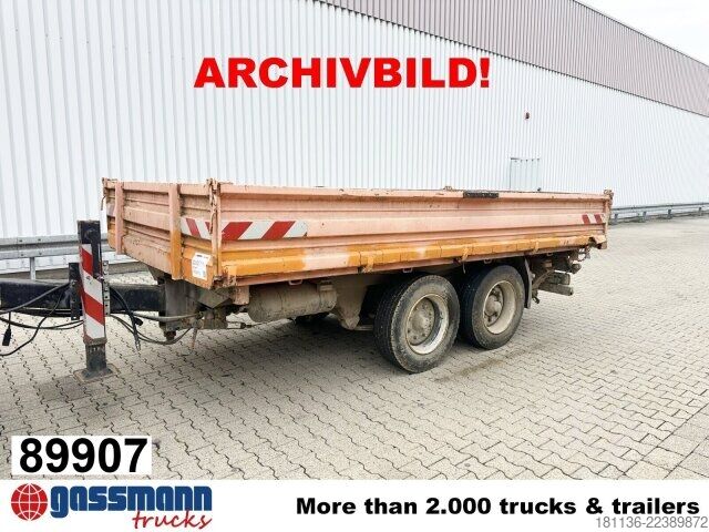Three-way tipper trailer Müller-Mitteltal EDU-TA 13.5, Ex-Bundeswehr
