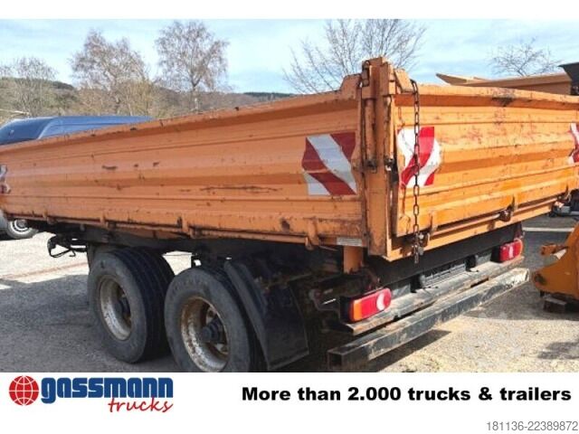 Three-way tipper trailer Müller-Mitteltal EDU-TA 13.5, Ex-Bundeswehr