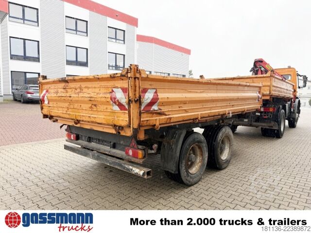 Three-way tipper trailer Müller-Mitteltal EDU-TA 13.5, Ex-Bundeswehr