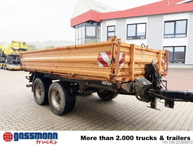 Three-way tipper trailer Müller-Mitteltal EDU-TA 13.5, Ex-Bundeswehr