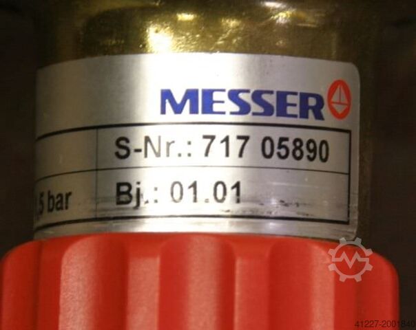 Pressure reducer 25 bar Messer Griesheim ET2000A