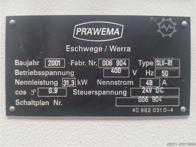 Gear Deburring Machine PRÄWEMA SLV-R1
