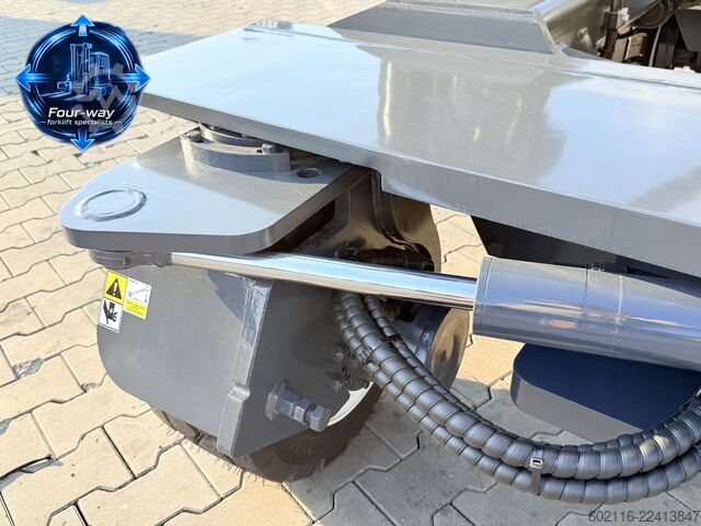 4-way forklift Combilift C3000XL GAS DUPLEX 4550 FORK POSITIONER