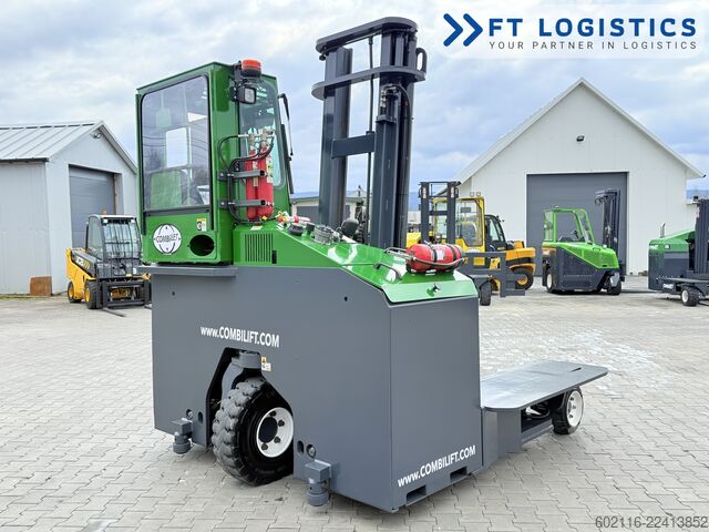 4-way forklift Combilift C5000ET DUPLEX 4400 FREE-LIFT HEATING