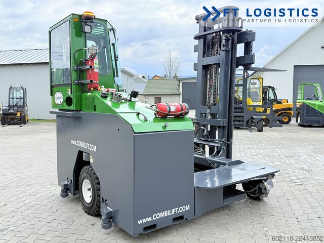 4-way forklift Combilift C5000ET DUPLEX 4400 FREE-LIFT HEATING