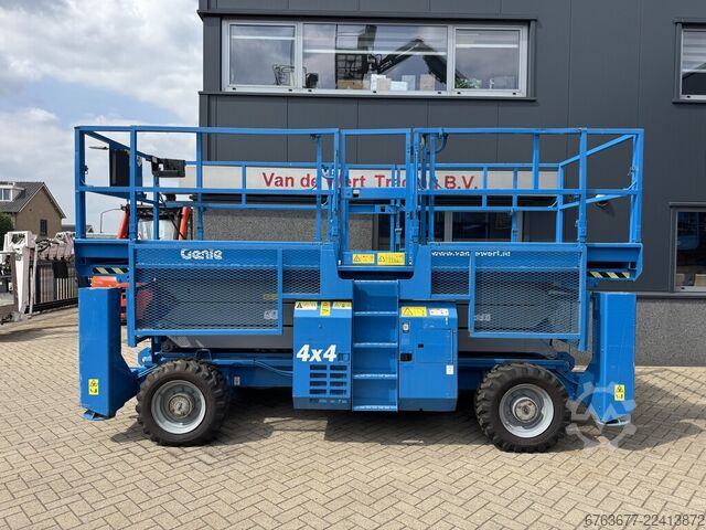Genie GS 3384 RT Scissor Lift / Work Platform / Aerial Work Platform 12m working height 4x4 Deutz GENIE GS 3384 RT Schaarhoogwerker / Scissor Lift / Arbeitsbuhne 12mtr werkhoogte 4x4 Deutz DIESEL