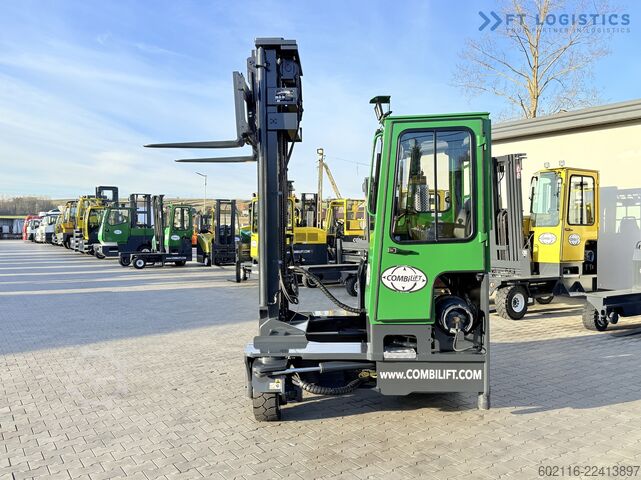 4-way forklift Combilift C4000 GAS TRIPLEX 6900 FREE-LIFT CABIN