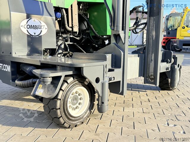 4-way forklift Combilift C4000 GAS TRIPLEX 6900 FREE-LIFT CABIN