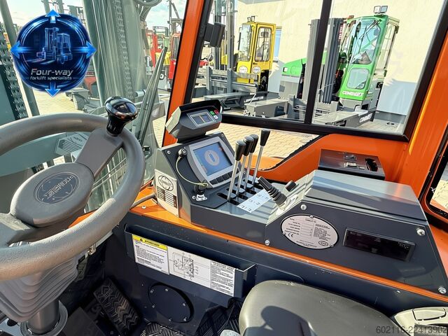 4-way forklift Combilift CBE2500 TRIPLEX 4900 POSITIONER CABIN