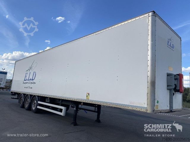 Box semitrailer Fruehauf Semitrailer Dryfreight Standard Porte relevante