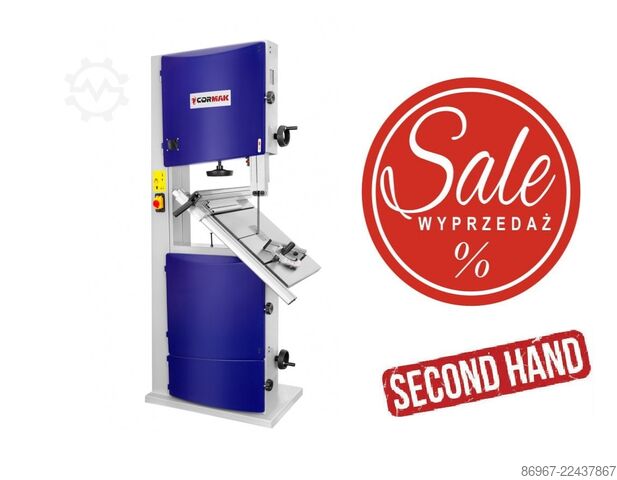 VERTICAL BANDSAW WITH LASER GUIDE CORMAK HBS450N
